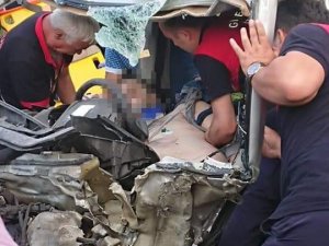 Giresun’da Bir Kişinin Öldüğü Kaza Güvenlik Kameralarına Yansıdı