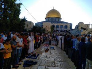 Mescidi Aksa’da Bayram Namazı
