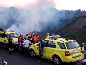 Kanarya Adaları’nda Yangın Yayılıyor