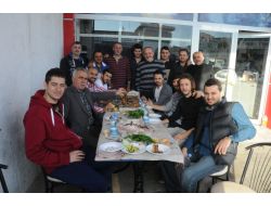 Sanayi Esnafından Futbolculara Hamsi Partisi