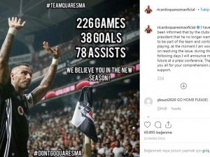 Quaresma’dan Ayrılık Açıklaması