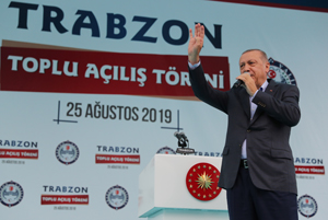 Cumhurbaşkanı Erdoğan, Trabzon'da Toplu Açılış Töreninde konuştu
