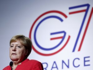 Merkel Ve Trump G7 Zirvesi’nde İran’ı Görüştü