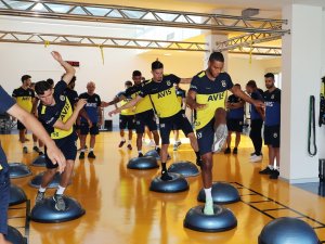 Fenerbahçe Salonda Çalıştı