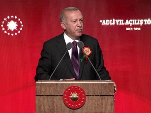 Cumhurbaşkanı Erdoğan Adli Yıl Açılış Töreninde Konuştu