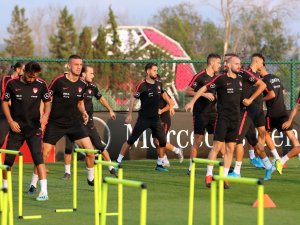 A Milli Takım, Hazırlıklarını Sürdürdü