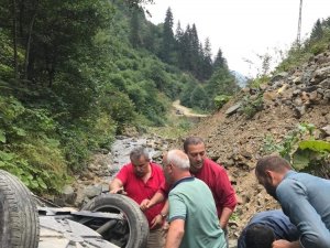 Giresun’da Trafik Kazası: 2 Yaralı