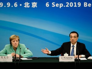 Angela Merkel Çin’de