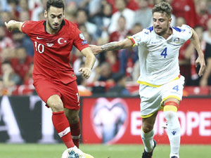 Milliler Andorra'yı tek golle geçti