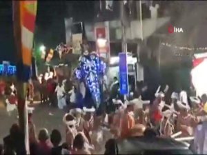 Sri Lanka’da Fil Kalabalığa Daldı: 17 Yaralı