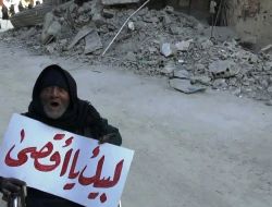 Suriye Yermük Kampındaki Yaşlı Filistinli'den Yardım Feryadı