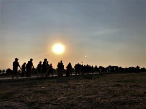 Pamukkale’de Gün Batımı Büyük İlgi Çekiyor