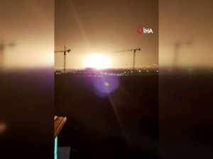 Girne’de Askeri Bölge İçindeki Cephanelikte Patlama