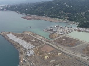 Rize-Artvin Havalimanı’nın Yüzde 41’i Tamamlandı