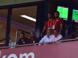 Fatih Terim Maçı Locadan Takip Etti