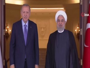 İran Cumhurbaşkanı Ruhani Çankaya Köşkü’nde