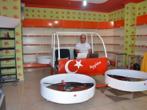 Hayali Olan Uçan Arabayı 15 Bin Liraya Yaptı