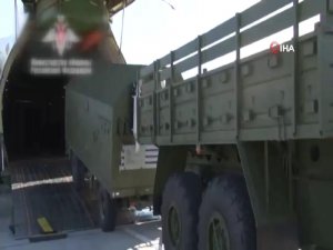 Rusya Savunma Bakanlığı S-400 Sevkiyatının Son Görüntülerini Yayınladı