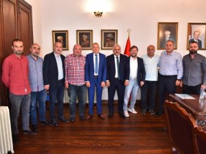 Sanayiciler Başkan Zorluoğlu İle Yeni Sanayi Sitesini Konuştu