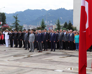 Atatürk’ün Rize’ye Gelişinin 95. Yıl Dönümü Törenlerle Kutlandı
