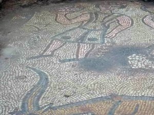 Mardin’de 1500 Yıllık Mozaik, Kaçak Kazıda Ortaya Çıktı