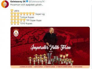 Galatasaray’dan Ali Koç’a Cevap: "Hocamızın Sicili Aşağıdaki Gibidir"