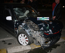 Rize'de Trafik Kazası 3 Yaralı