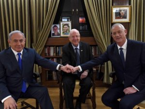 İsrail Cumhurbaşkanı Rivlin, Gantz Ve Netanyahu İle Görüştü