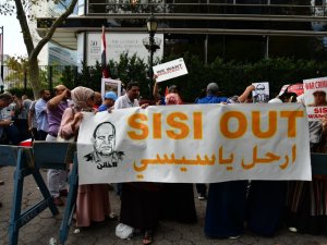 New York’ta, Sisi Karşıtı Gösterilerde Gergin Anlar Yaşandı