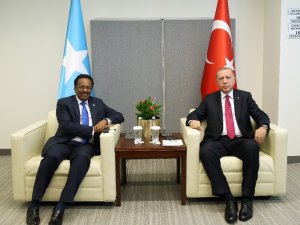 Cumhurbaşkanı Erdoğan, Somalili Mevkidaşı İle Görüştü
