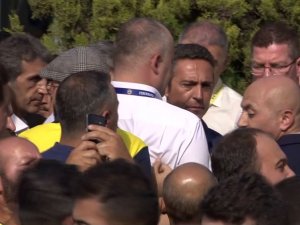 Ali Koç, Taraftarları Stada Uğurladı
