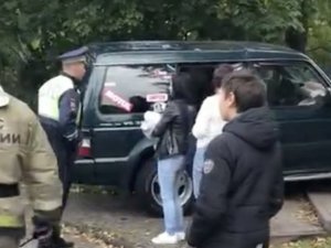 Şerit Değiştirirken Trafiği Altüst Etti