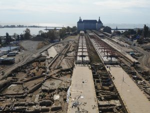 Haydarpaşa Kazılarında Son Durum Havadan Görüntülendi