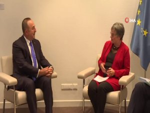 Bakan Çavuşoğlu, Akpm Başkanı Pasquier İle Görüştü