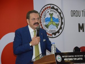 Hisarcıklıoğlu: "Karadeniz-akdeniz Yolu Ordu’yu Orta Doğu’ya Bağlayacak”