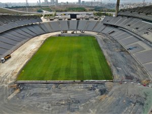Atatürk Olimpiyat Stadı, Uefa Şampiyonlar Ligi Finaline Hazırlanıyor