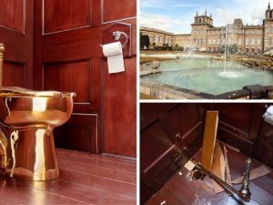 İngiltere Saraydan Çalınan Altın Klozet Hırsızlarını Arıyor