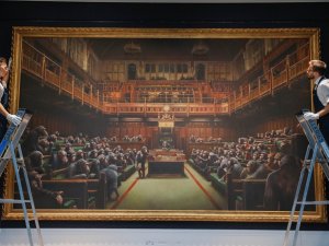 Banksy’nin Tablosuna Rekor Fiyat