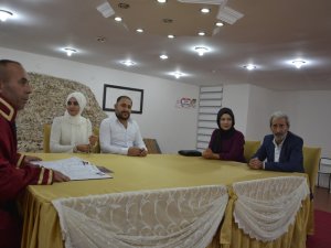 İşitme Engelli Çiftin Nikâhı İşaret Diliyle Kıyıldı