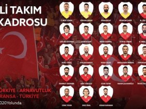 A Milli Takım’ı Arnavutluk Ve Fransa Maçı Aday Kadrosu Belli Oldu
