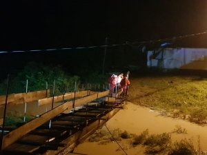 Artvin’in Borçka İlçesinde Şiddetli Yağış