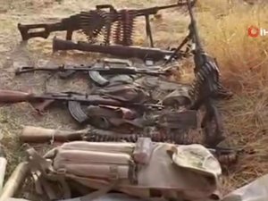 Ypg/pkk’dan Ele Geçirilen Mühimmatların Videosu Yayınlandı