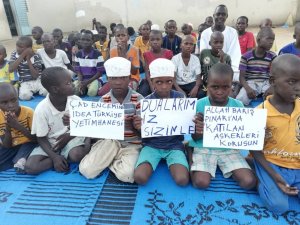 Barış Pınarı Harekatı’na Çadlı Yetimlerden Destek