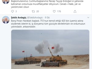 İş Dünyasından Barış Pınarı Harekatına Destek Mesajları