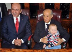 Bahçeli Balıkesir'de Çocukların Da İlgi Odağı Oldu