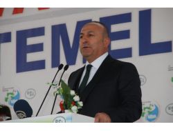 Bakan Eroğlu Ve Çavuşoğlu Antalya’da Temel Attı