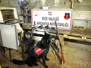 Rize'de Ruhsatsız Silah Atölyesine Operasyon: 2 Gözaltı