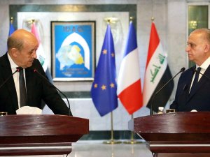 Fransa Dışişleri Bakanı Le Drian, Iraklı Mevkidaşı İle Görüştü
