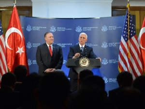 Abd Başkan Yardımcısı Pence: "Abd İle Türkiye, Suriye’de Bir Ateşkes Konusunda Anlaşmaya Vardı"