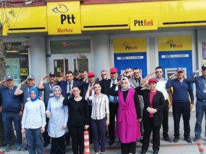 Ptt’den Mehmetçik’e Asker Selamı